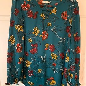 Colorful tunic blouse